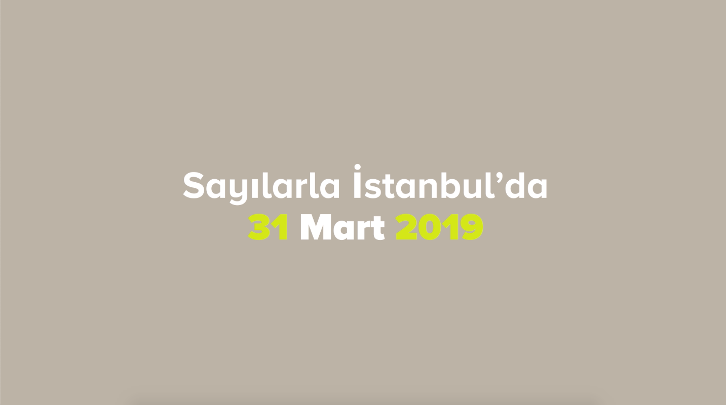 sayılarla istanbul'da 31 mart 2019 yerel seçimleri